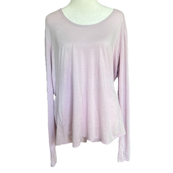 ATHLETA Shadow Stripe Chi Top - Picture 2 of 5